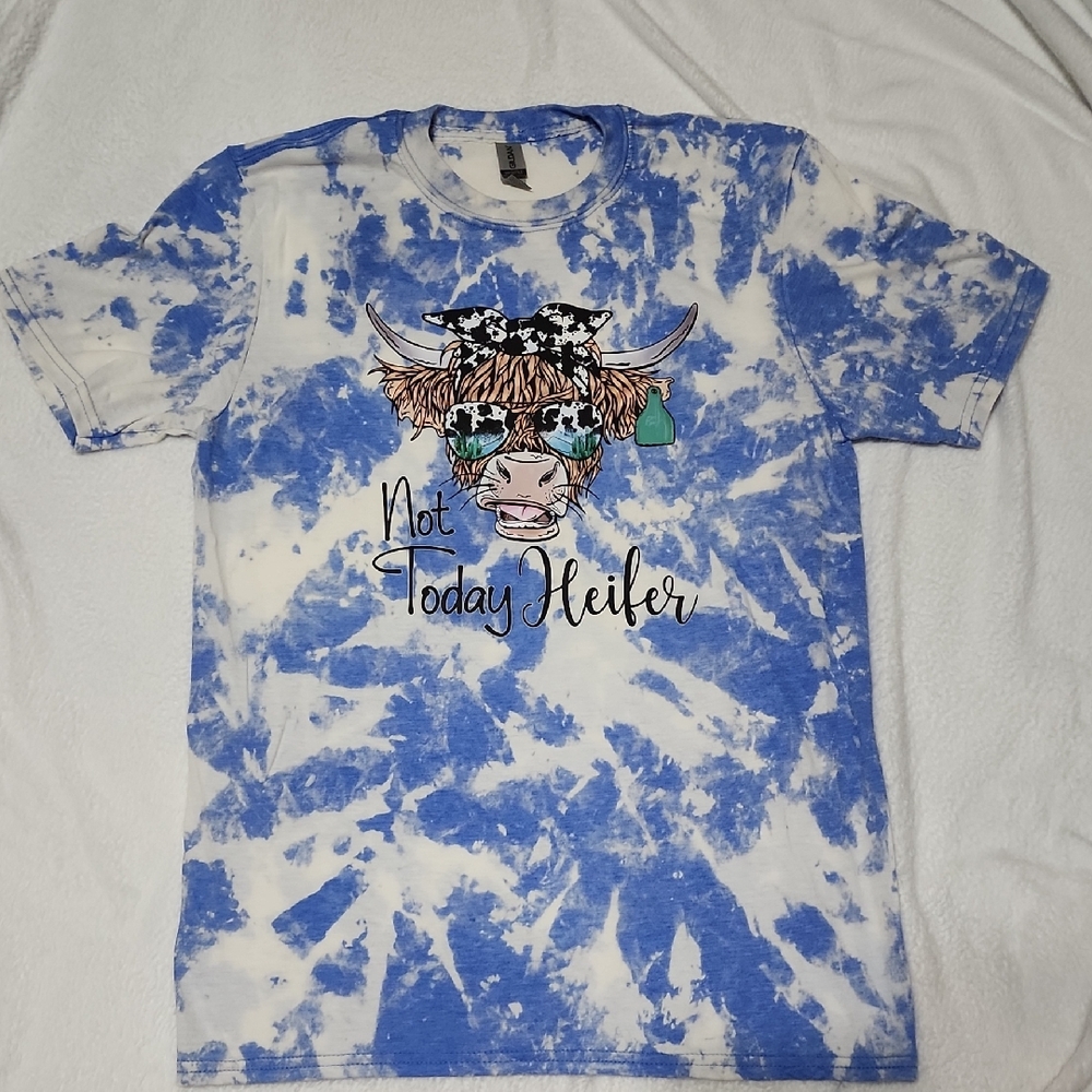 Gildan Blue Tie-Dye Short Sleeve Tee